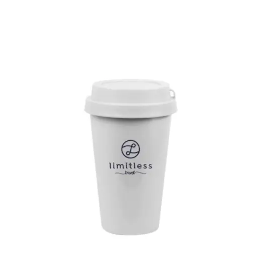 450ml Travel Cup - White